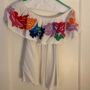 J. Marie Maya Off the Shoulder Top